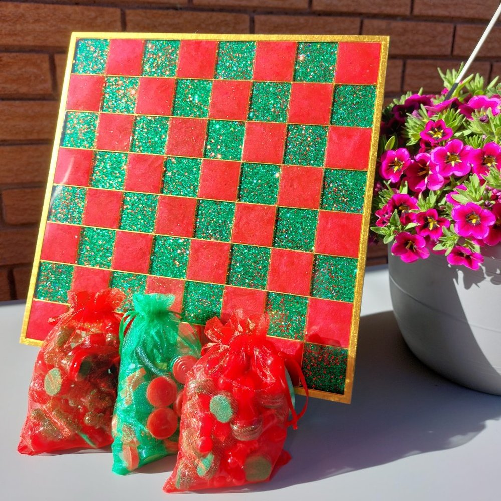 Chess and Checker Board Big Set